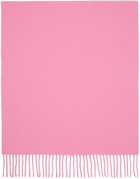 Acne Studios Pink Narrow Scarf