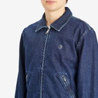 Polar Skate Co. Men's Cliff Denim Jacket in Indigo