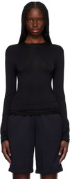 CDLP Black Lightweight Long Sleeve T-shirt