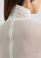 16 Arlington Isse Sheer Chiffon top White