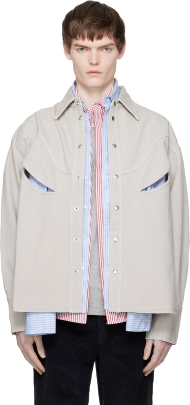 Photo: Commission Gray Rider Denim Overshirt