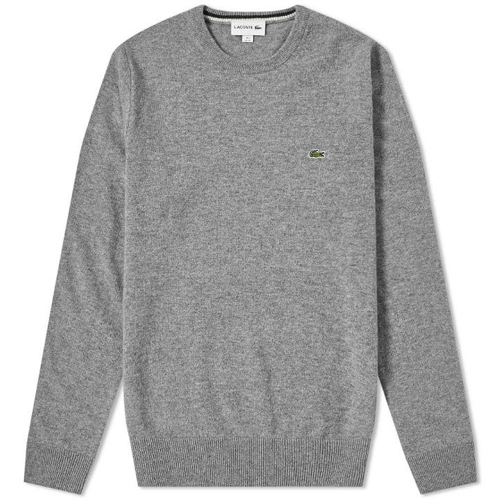 Photo: Lacoste Lambswool Crew Knit