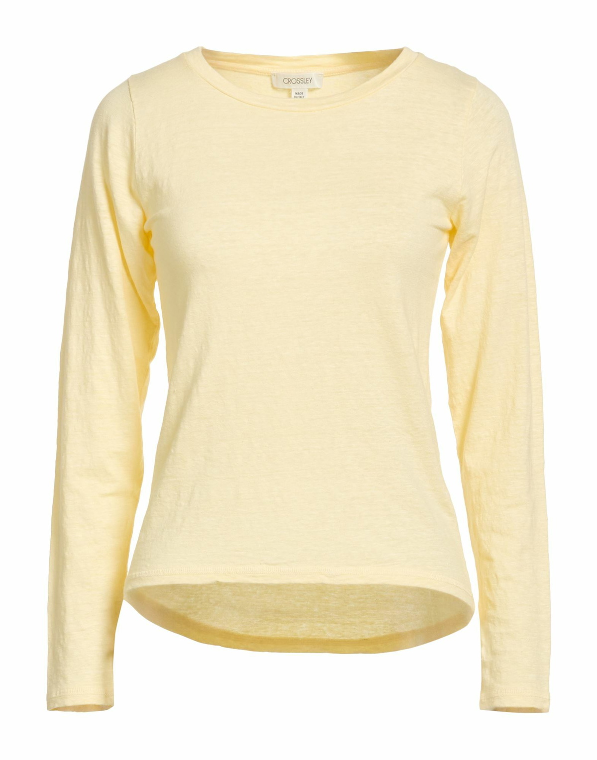 Crossley Womens T-shirt in Yellow