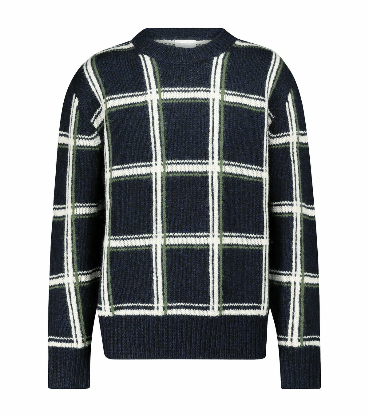 Dries Van Noten - Checked knitted sweater Dries Van Noten