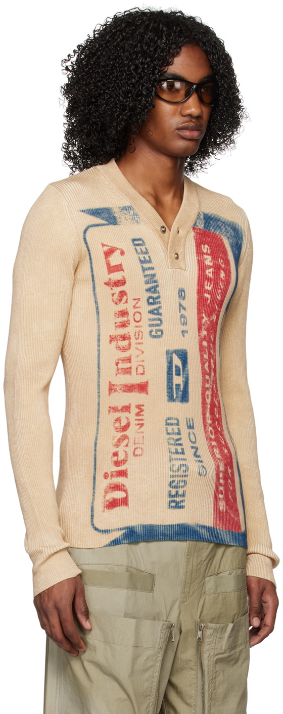 Diesel Beige K-Lancy Henley
