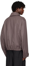 LEMAIRE Purple Boxy Jacket