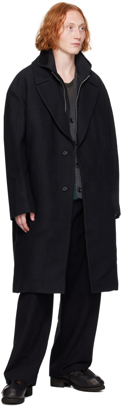 Juun.J Gray & Green Gradient Cardigan