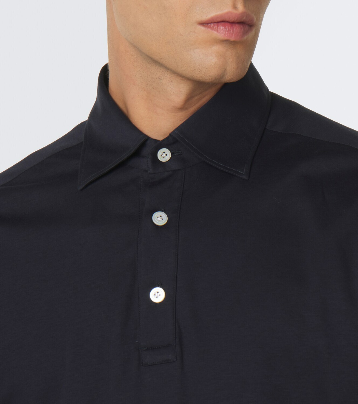Kiton Cotton polo shirt