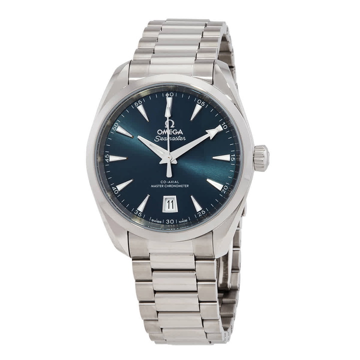 Photo: Omega Seamaster Aqua Terra Automatic Chronometer Blue Dial Unisex Watch 220.10.38.20.03.003