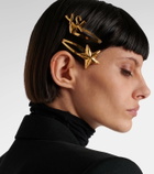 Saint Laurent Cassandre set of 2 hairclips