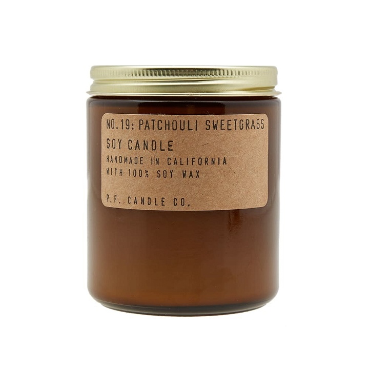 Photo: P.F. Candle Co No.19 Patchouli Sweetgrass Soy Candle