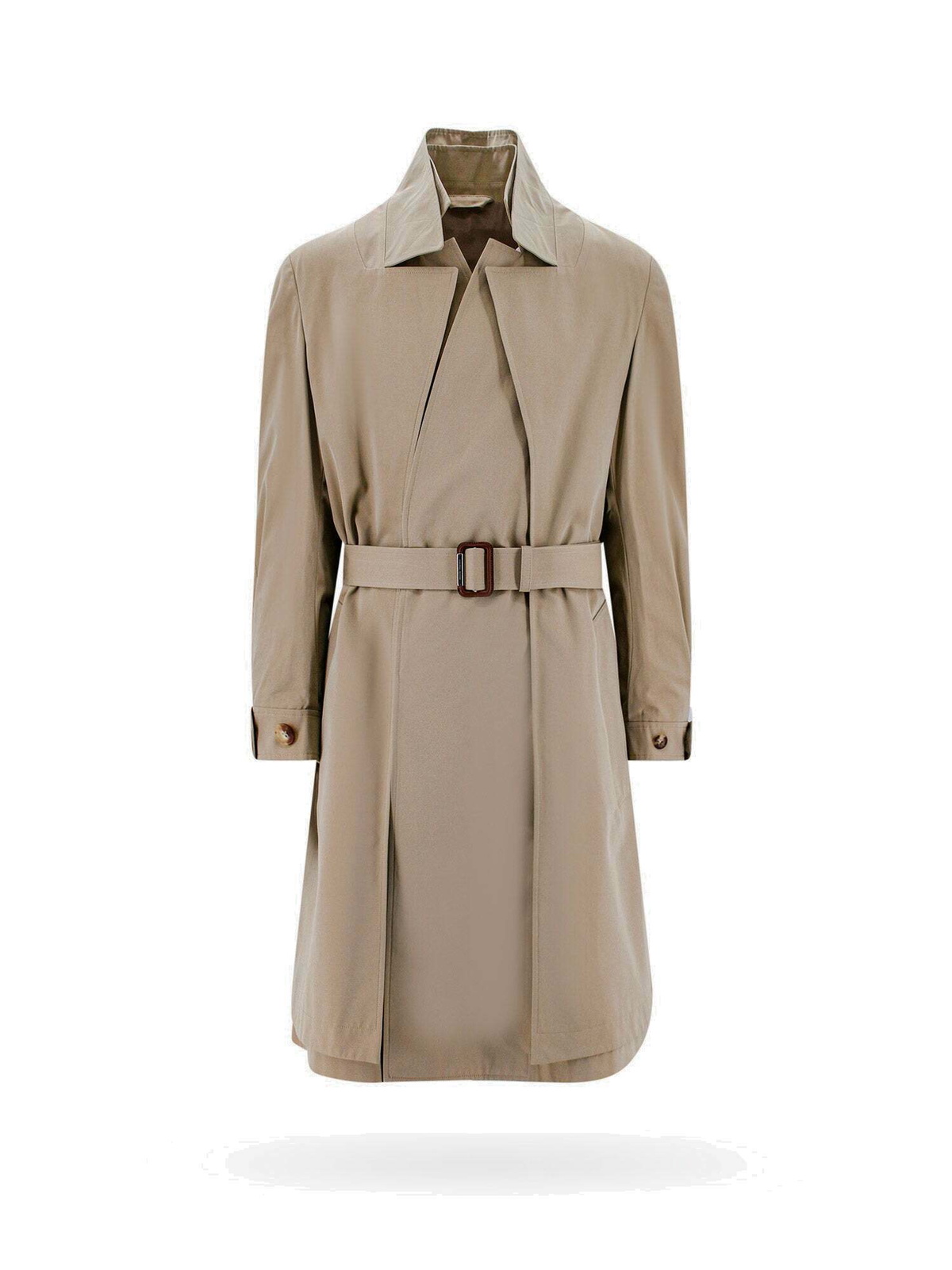 Alexander Mcqueen Trench Beige Mens Alexander McQueen