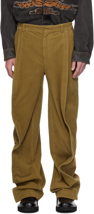 Photo: Y/Project Beige Banana Trousers