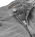 Nudie Jeans - Lean Dean Slim-Fit Organic Denim Jeans - Gray