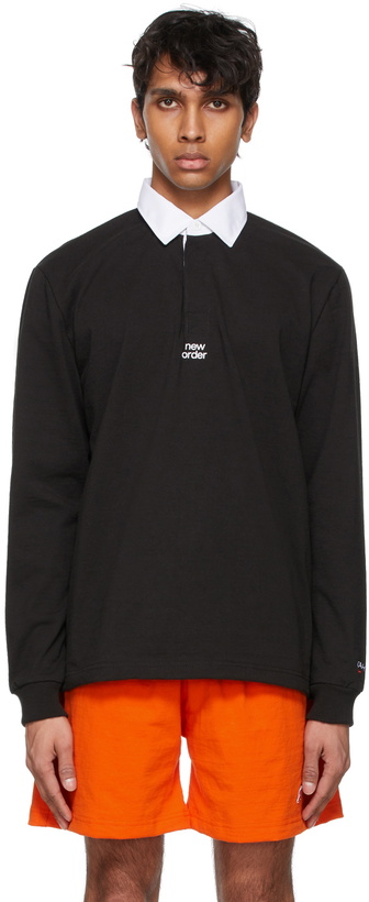 Photo: Noah Black New Order Edition 'Perfect Kiss' Long Sleeve Polo