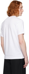 Comme des Garçons Shirt White Lacoste Edition T-Shirt