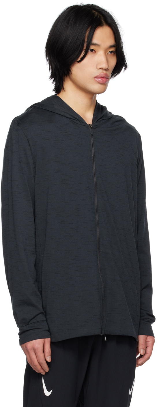 Nike Gray Yoga Dri-FIT Jacket Nike