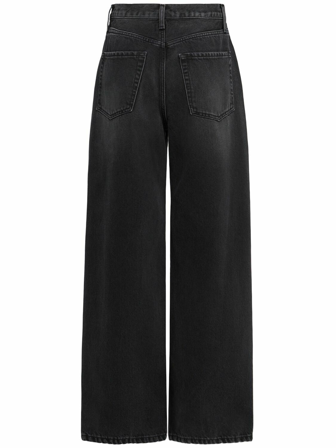 ANNAGRETA Clara Black Wash 5-pocket Denim Jeans