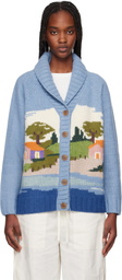 SEA NY Blue Bekka Cardigan