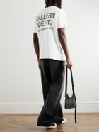 Gallery Dept. - Vintage Souvenir Logo-Print Cotton-Jersey T-Shirt - White