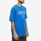 Undercover Men's Logo Text T-Shirt in Blue