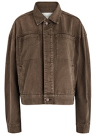 Entire Studios Gem Denim Jacket Brown