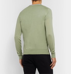 John Smedley - Slim-Fit Sea Island Cotton and Cashmere-Blend Sweater - Green