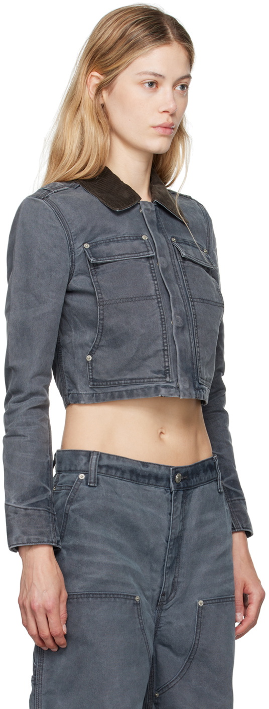 ジャケット・アウター vyner ales denim jacket Denim Puzzle Jacket - KSENIASCHNAIDER