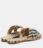 Burberry Burberry Check slides