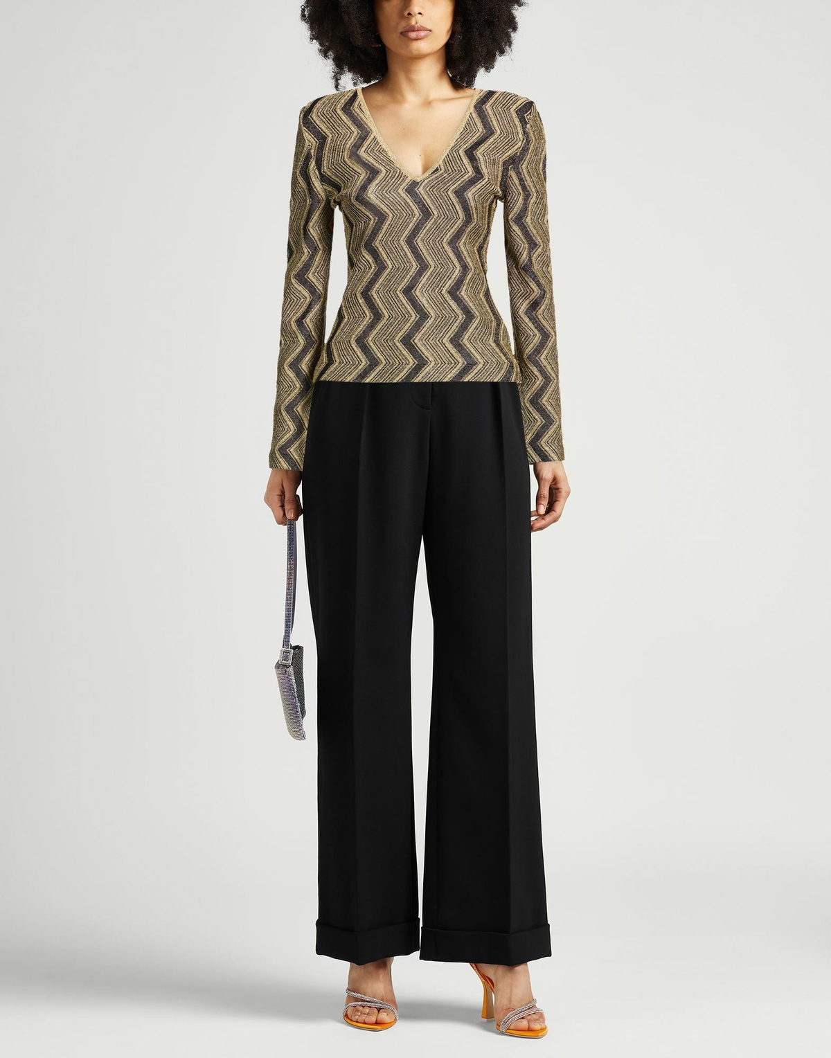 Missoni Womens Sweater in Gold