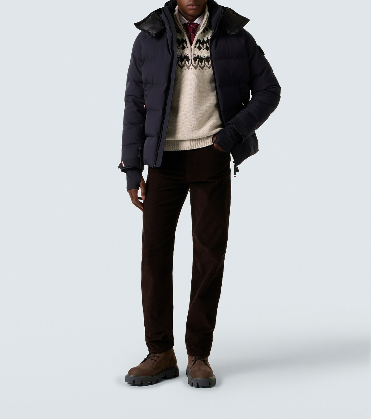 Arch4 Mr Saint Gervais half-zip sweater