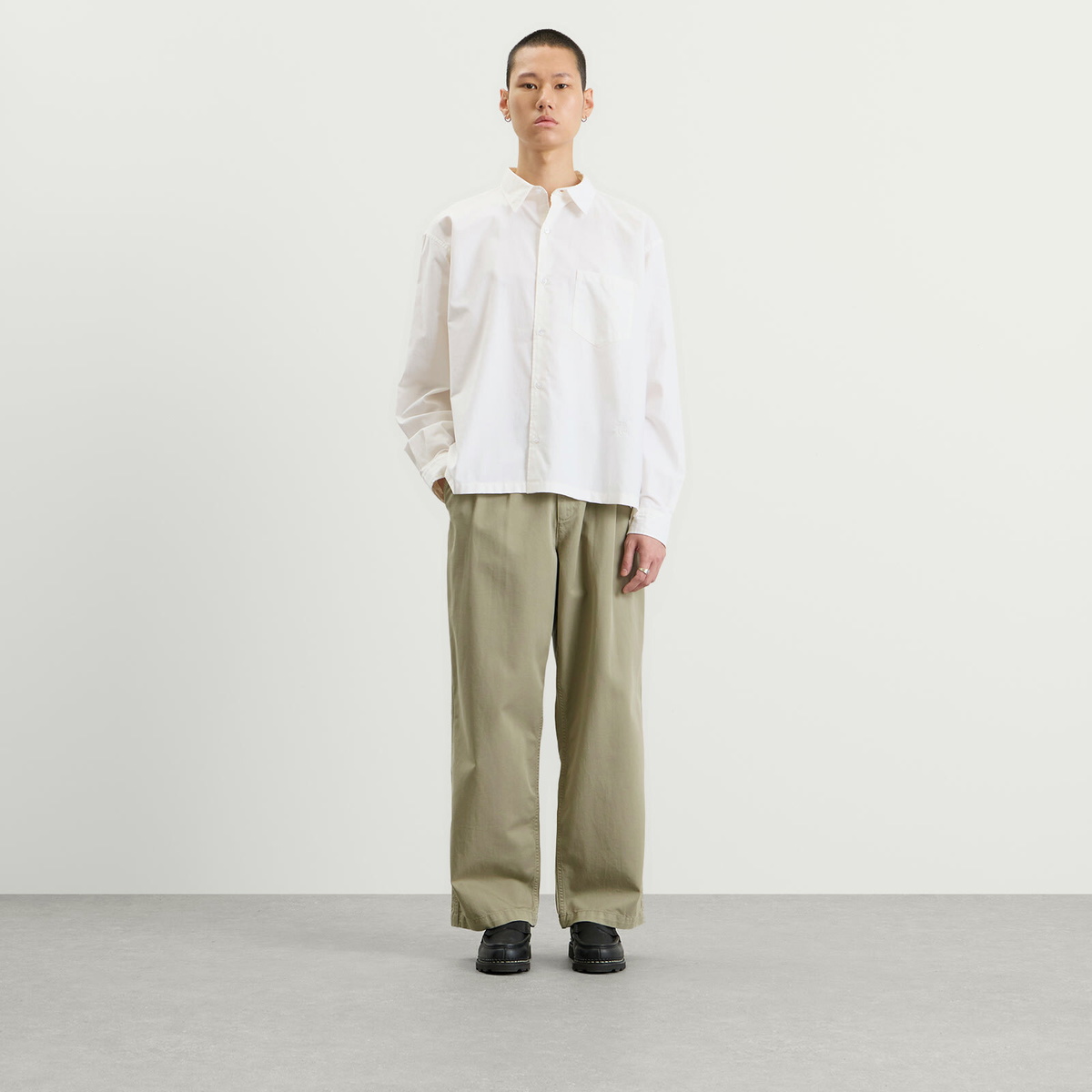 END. Spin Trouser in Sage Green