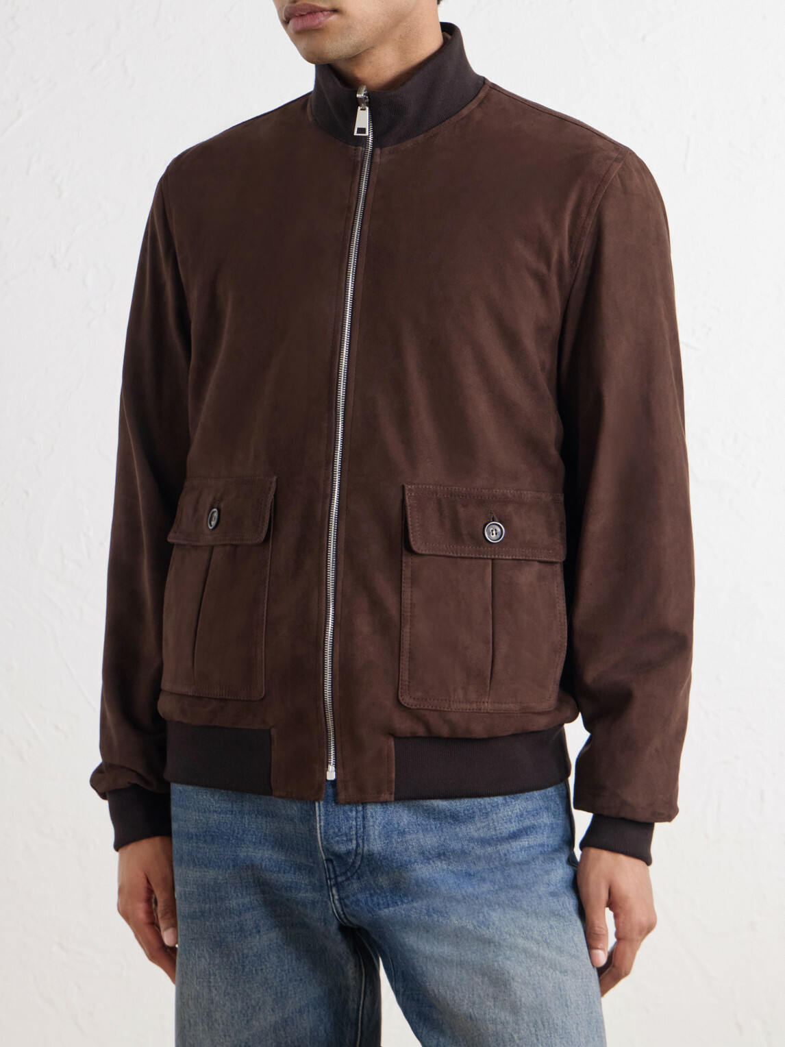 Valstar - Reversible Suede Jacket - Blue
