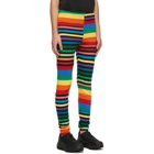 Comme des Garcons Homme Plus Multicolor Horizontal Stripe Lounge Pants