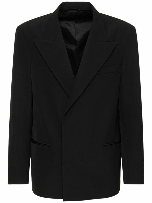 Photo: ACNE STUDIOS - Japel Wool Blend Double Breasted Jacket