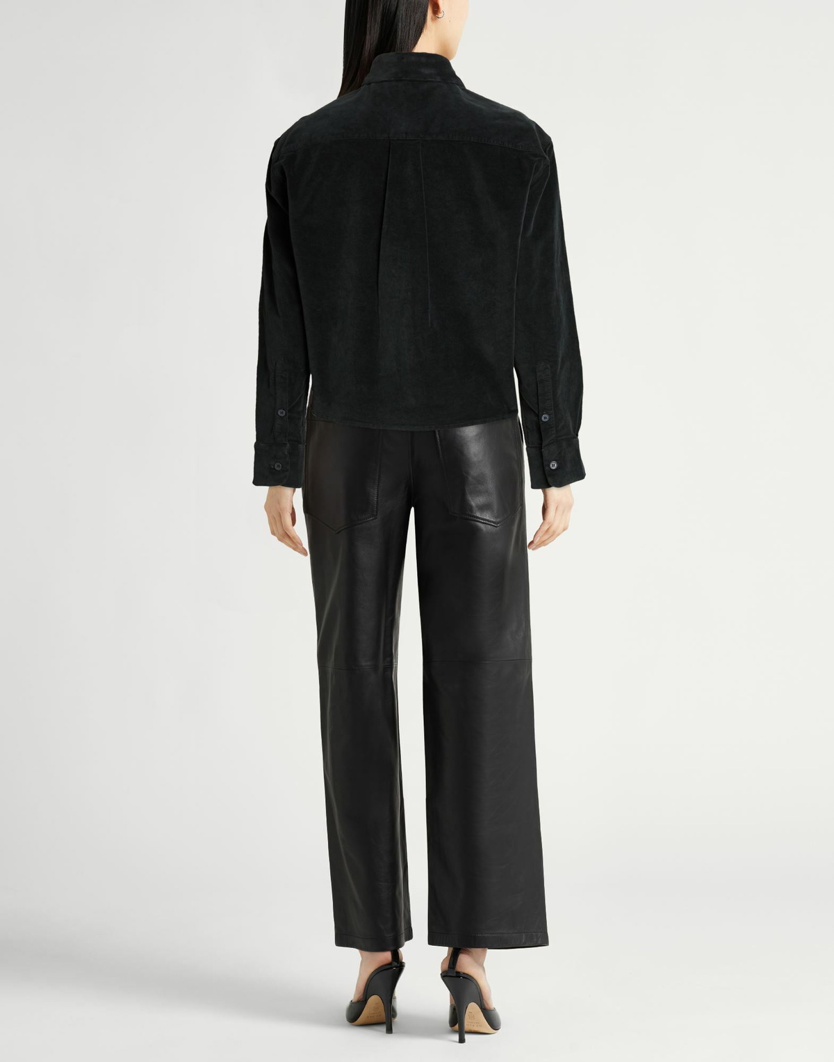 Crossley Womens Shirt Charcoal
