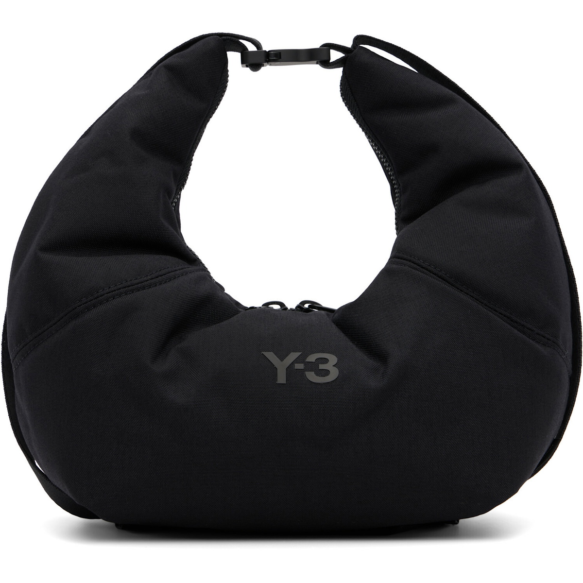 Y-3 Black Crescent Bag