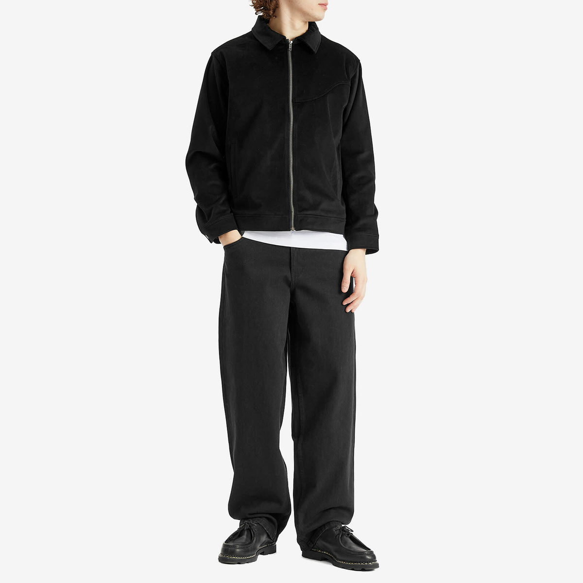 【DIME】 Cord Zip Jacket / Black Dime Cord Zip Jacket - black | Tactics