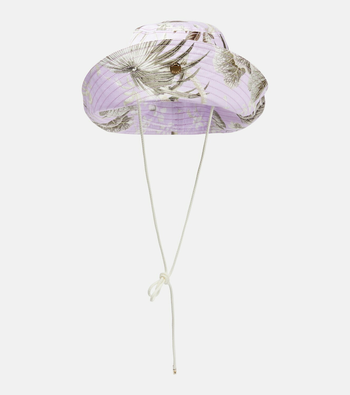 Erdem - Floral canvas bucket hat