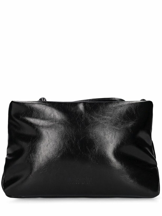 Photo: MSGM - Puffy Faux Leather Clutch