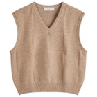 DUNST Women's Essential Knit Vest in Camel