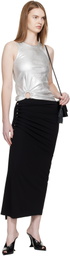 Rabanne Silver Signature Piercing Tank Top
