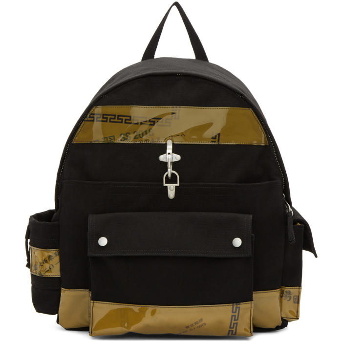 Photo: Raf Simons Black Eastpak Edition Functional Backpack