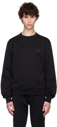 Dolce&Gabbana Black Logo Plaque Sweatshirt