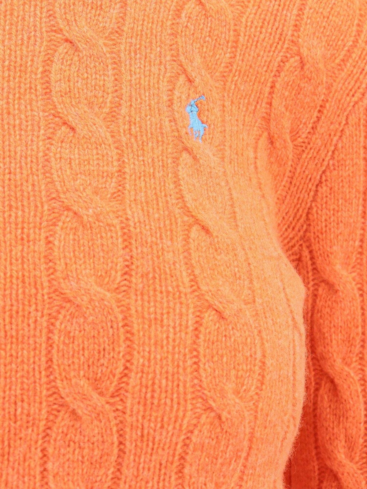 Women's Orange Polo Ralph Lauren Sweaters