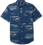 RRL - Printed Cotton-Chambray Shirt - Men - Indigo