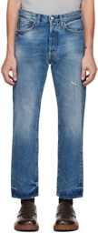 Acne Studios Blue Straight Fit Jeans