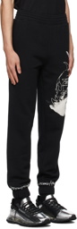 Givenchy Black Basic Sweatshirt Lounge Pants