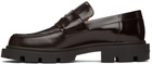 Maison Margiela Brown Leather Loafers