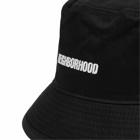 Neighborhood Men's Bucket Hat in Black